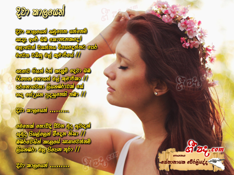 Download Diva kalayen Senanayaka Weraliyadda lyrics